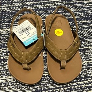 Boys Reef sandals size 12 - new with tags!